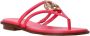 Michael Kors Flat Sandals Rood Dames - Thumbnail 3