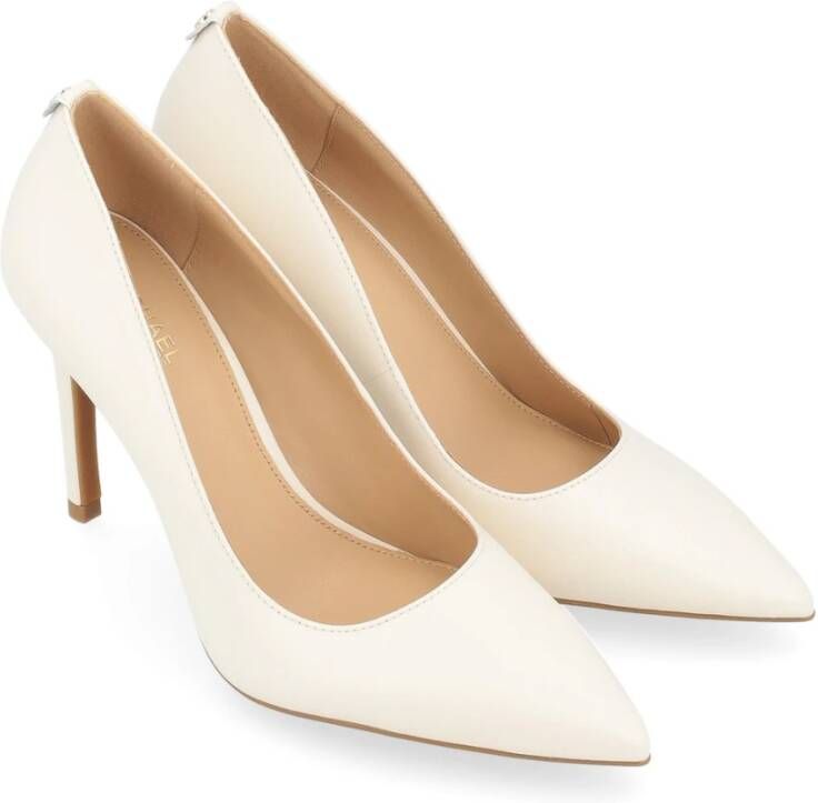 Michael Kors Flex High Pump Cream Beige Dames