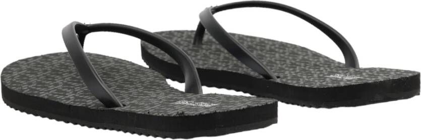 Michael Kors Flip Flops Black Dames