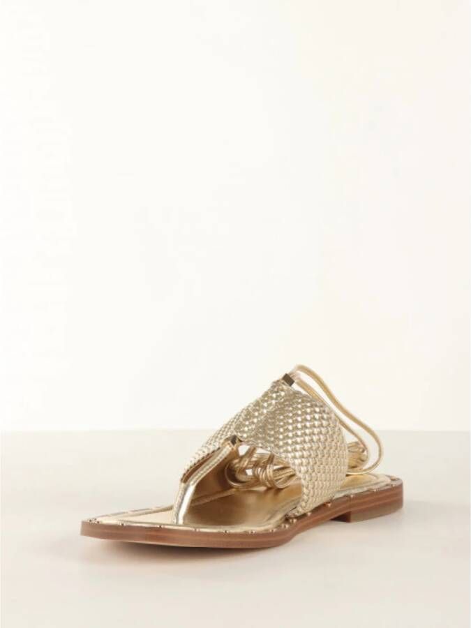 Michael Kors Flip Flops Geel Dames