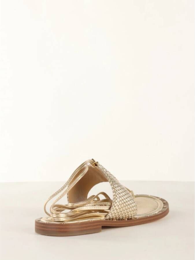 Michael Kors Flip Flops Geel Dames