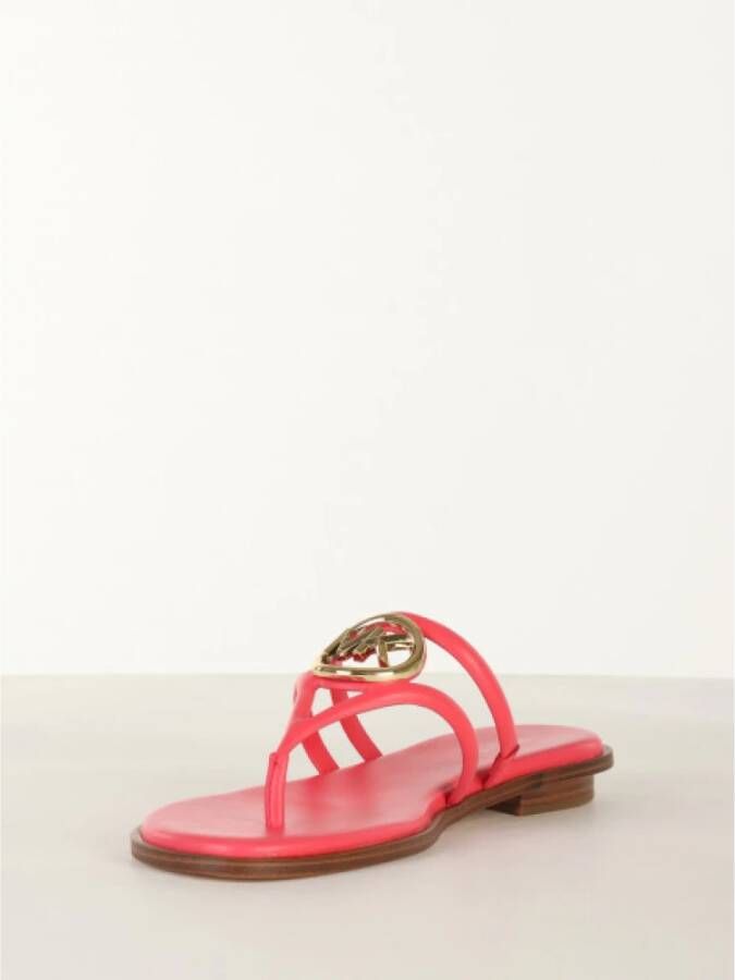 Michael Kors Flip Flops Rood Dames