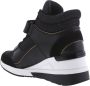 Michael Kors Dames Gentry High Top Sneaker Zwart Black Dames - Thumbnail 3