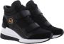 Michael Kors Dames Gentry High Top Sneaker Zwart Black Dames - Thumbnail 4