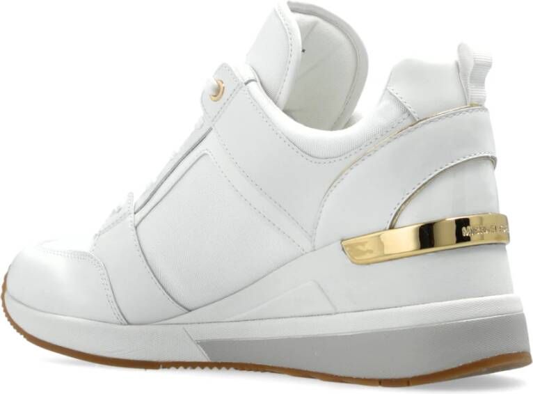 Michael Kors Georgie Wedge Sneakers White Dames