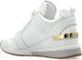 Michael Kors Georgie Wedge Sneakers White Dames - Thumbnail 5