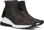 Michael Kors Skyler Boots Instappers Sneakers Dames Black Bronze - Thumbnail 3