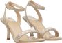 Michael Kors Glitter Mesh Sandalen met Logo Gesp Yellow Dames - Thumbnail 2