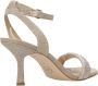 Michael Kors Glitter Mesh Sandalen met Logo Gesp Yellow Dames - Thumbnail 3