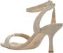 Michael Kors Glitter Mesh Sandalen met Logo Gesp Yellow Dames - Thumbnail 4