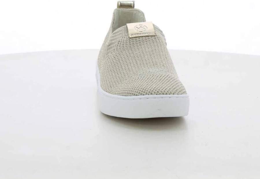 Michael Kors Gouden Dames Gebreide Sneakers Gray Dames