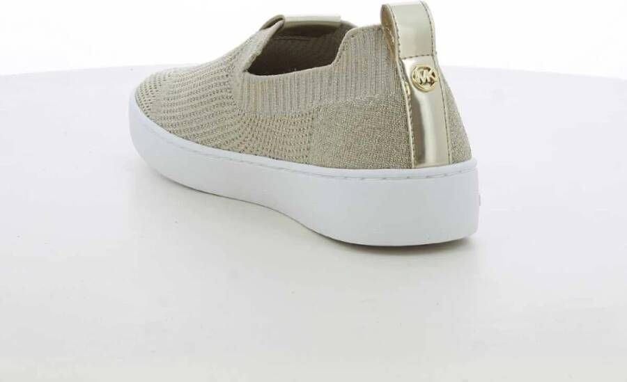 Michael Kors Gouden Dames Gebreide Sneakers Gray Dames