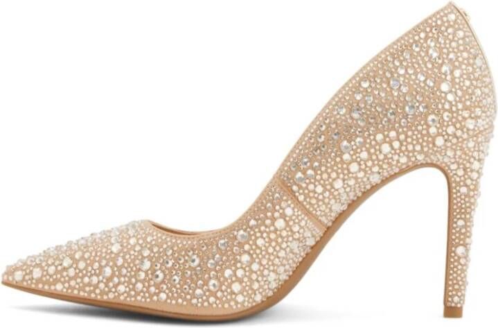 Michael Kors Elegante Oro Pumps voor Vrouwen Yellow Dames