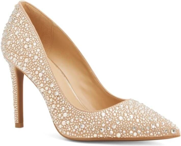 Michael Kors Elegante Oro Pumps voor Vrouwen Yellow Dames