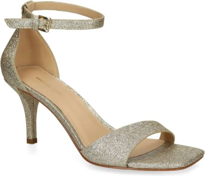 Michael Kors Gouden Sandalen voor Vrouwen Beige Dames