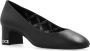 Michael Kors Zwarte June Pumps met Zilveren Details Black Dames - Thumbnail 4