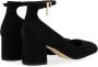 Michael Kors Perla Pump Zwart Suède Ronde Neus Gesp Sluiting Black Dames - Thumbnail 5