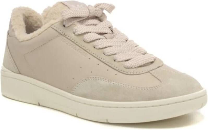 Michael Kors Ivoor Sneakers voor stijlvolle outfits Beige Heren