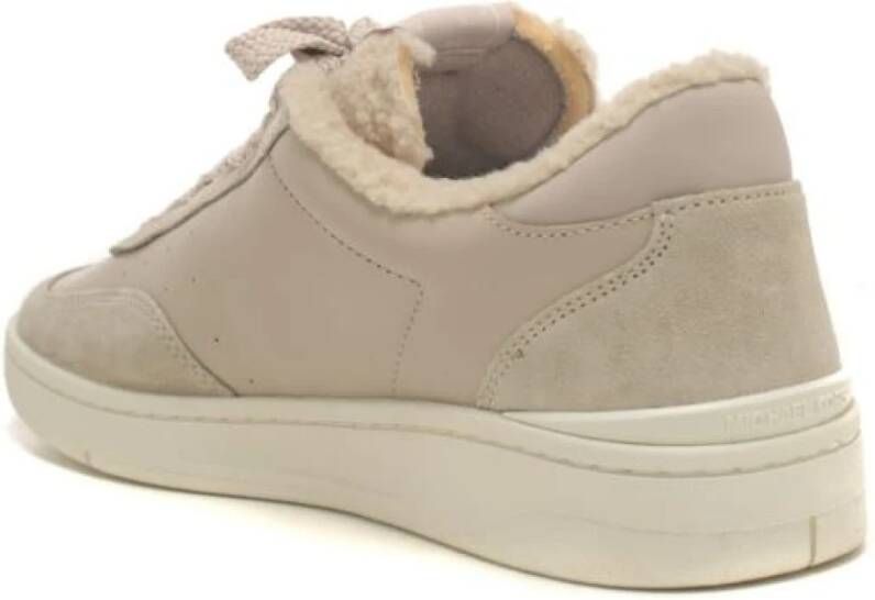 Michael Kors Ivoor Sneakers voor stijlvolle outfits Beige Heren