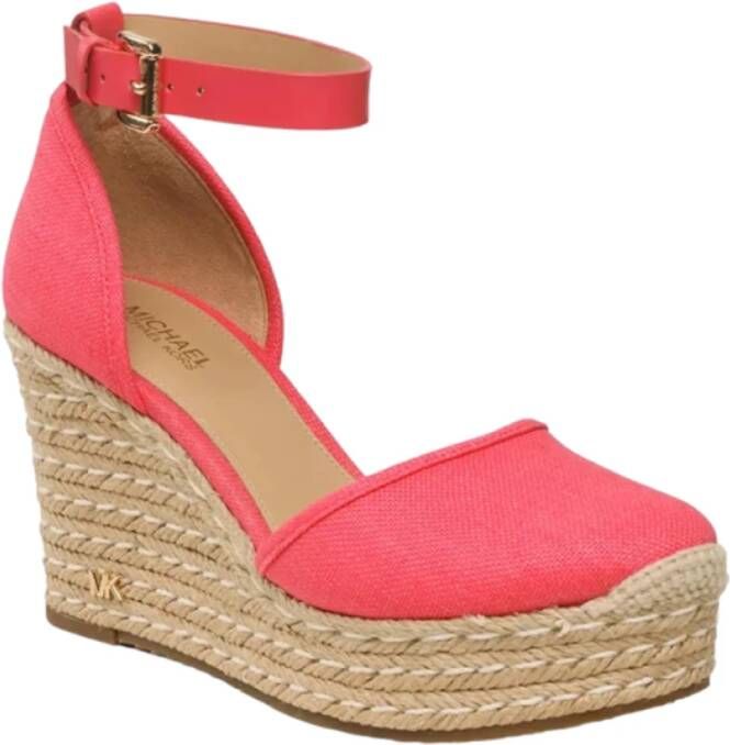 Michael Kors Kendrick Wedge Schoenen Pink Dames