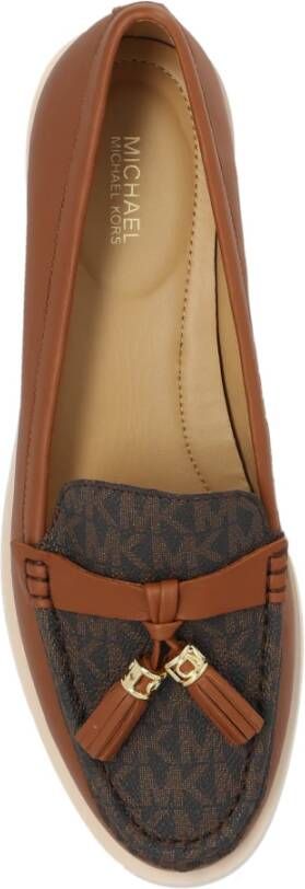 Michael Kors `Kiernan` loafers schoenen Brown Dames