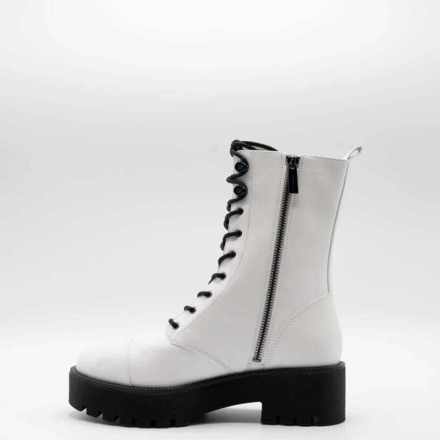 Michael Kors Lace-up Boots Wit Dames