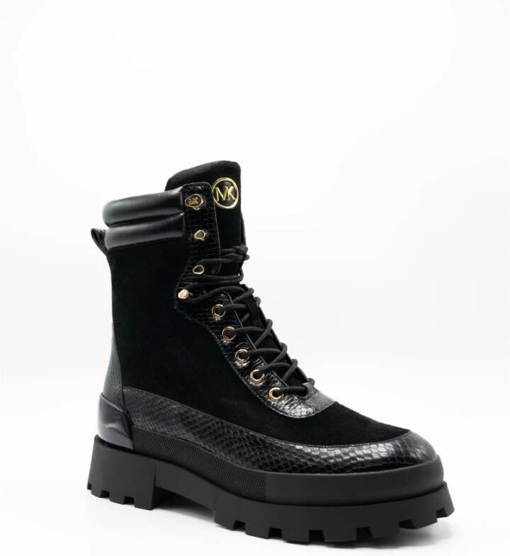 Michael Kors Lace-up Boots Zwart Dames