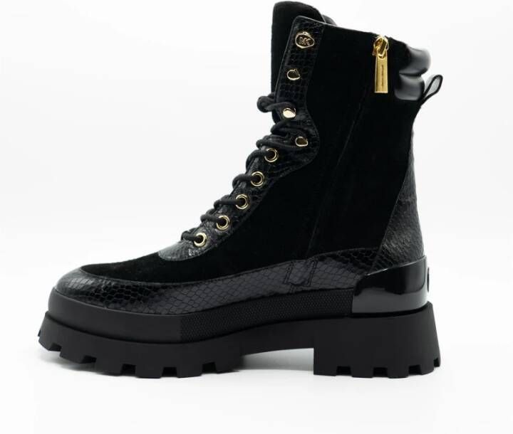 Michael Kors Lace-up Boots Zwart Dames