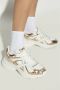 Michael Kors Leo trainer chunky leren sneakers wit goud - Thumbnail 5