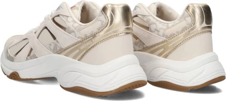 Michael Kors Leo Trainer Sneakers Beige Dames