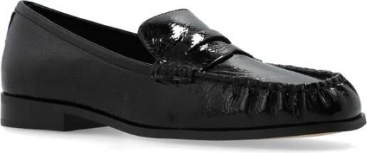 Michael Kors Leren loafers 'Carlson' Black Dames