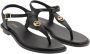 Michael Kors Leren sandaal met logo Black Dames - Thumbnail 4