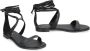 Michael Kors Leren Strik Platte Sandalen Black Dames - Thumbnail 2