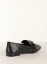 Michael Kors Leren Loafers met Metalen Logo Detail Black Dames - Thumbnail 4