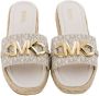 Michael Kors Teenslippers & Sliders Beige Dames - Thumbnail 7