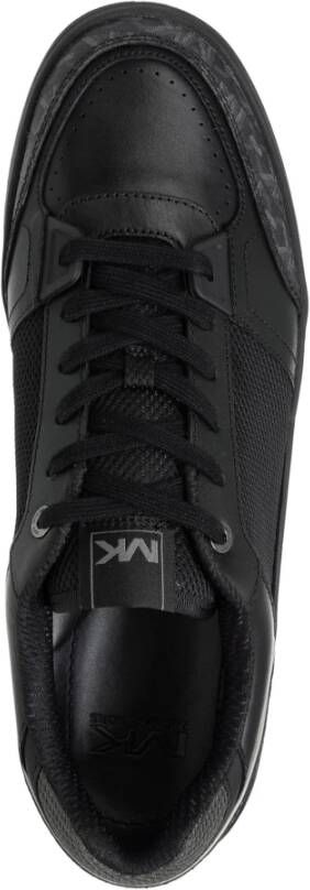 Michael Kors Logo Patroon Rebel Sneakers Black Heren