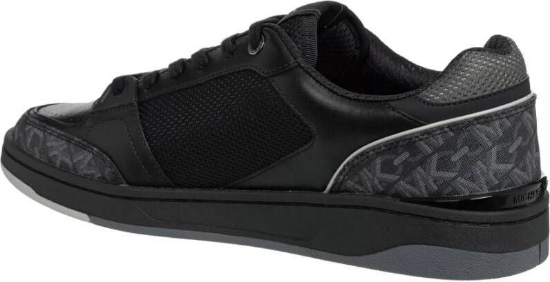 Michael Kors Logo Patroon Rebel Sneakers Black Heren