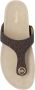 Michael Kors Lucinda Sandal Logo Brown Dames - Thumbnail 5