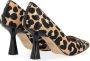 Michael Kors Dierenprint Pump in Beige en Zwart Beige Dames - Thumbnail 5