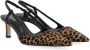 Michael Kors Alora Slingback Pumps met luipaardprint Brown Dames - Thumbnail 2