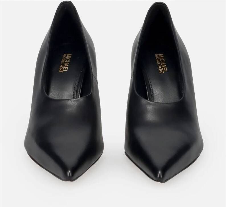 Michael Kors Luna Pomp Zwart Hak Elegante Schoenen Black Dames