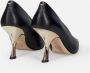 Michael Kors Luna Pomp Zwart Hak Elegante Schoenen Black Dames - Thumbnail 4