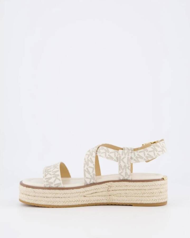 Michael Kors Lynn Espadrille Schoenen White Dames