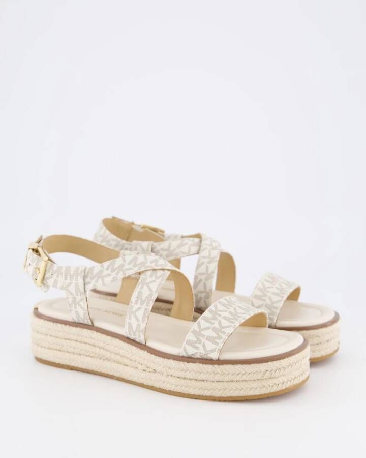 Michael Kors Lynn Espadrille Schoenen White Dames