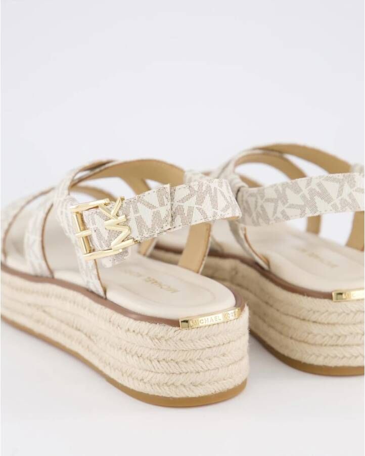 Michael Kors Lynn Espadrille Schoenen White Dames