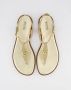 MICHAEL KORS Sandalen Dames Mallory Thong Maat: 40 Materiaal: Leer Kleur: Goud - Thumbnail 11