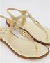 MICHAEL KORS Sandalen Dames Mallory Thong Maat: 40 Materiaal: Leer Kleur: Goud - Thumbnail 13