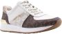 Michael Kors Allie Sneaker Stijlvolle Sneakers Beige Dames - Thumbnail 10