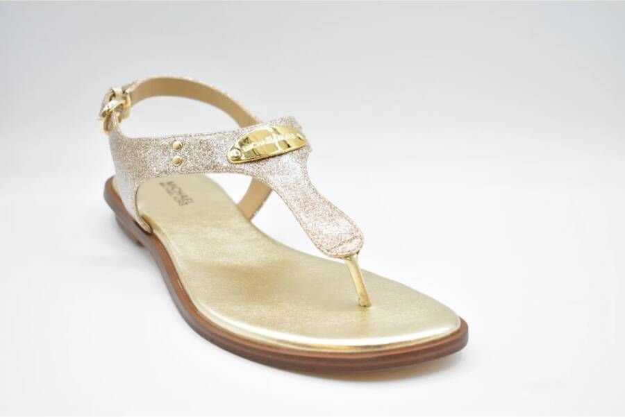 Michael Kors Palegold Veterschoenen Yellow Dames