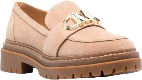 Michael Kors Parker Lug Loafer Stijlvolle Schoen Pink Dames